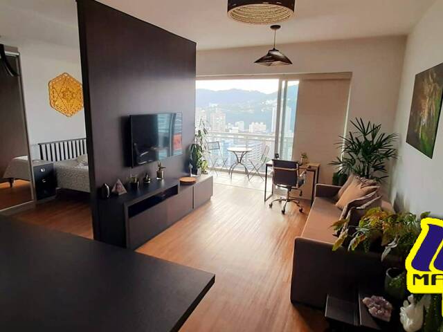 #2460-B - Apartamento para Venda em Santos - SP