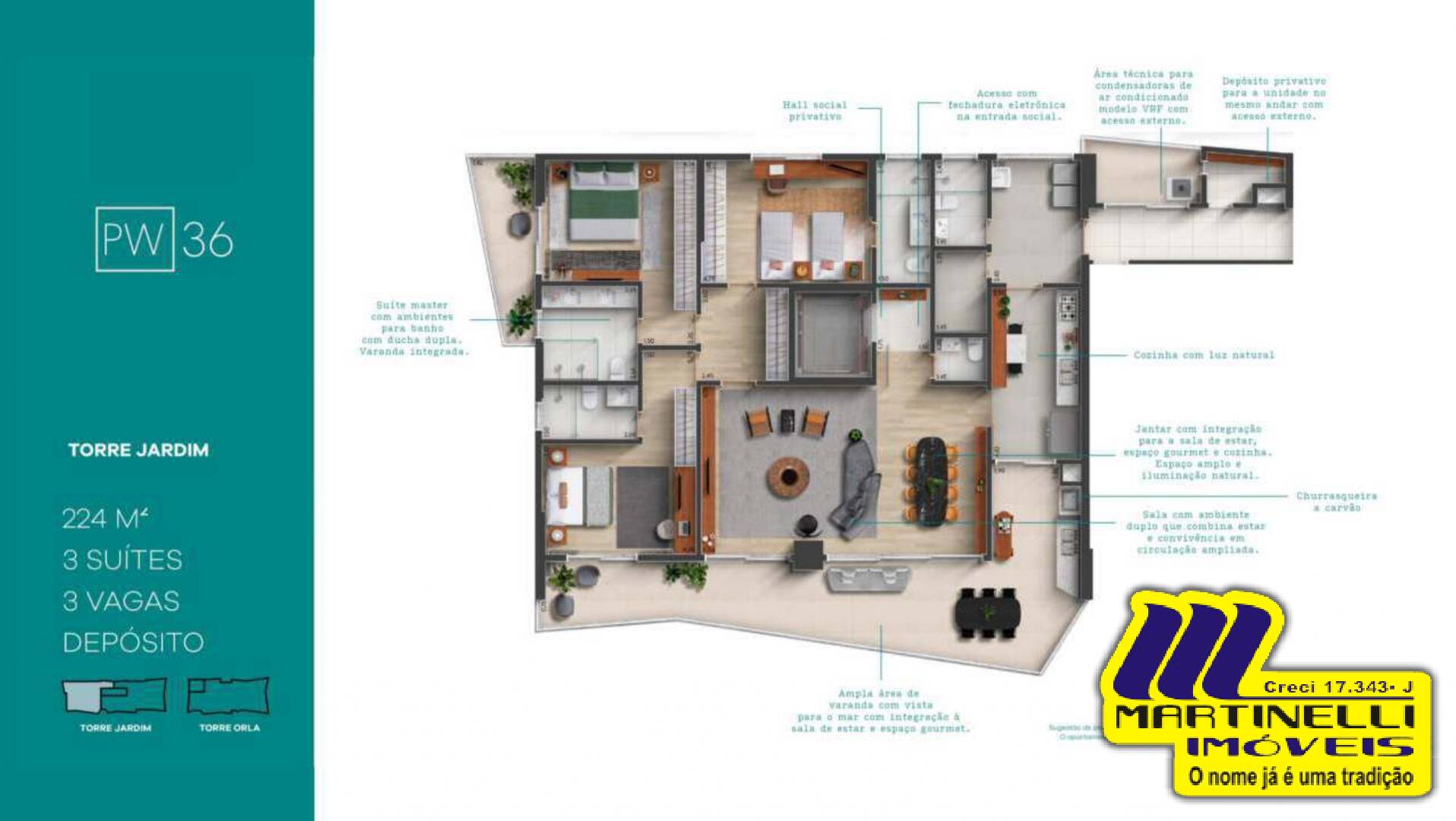 Apartamento à venda com 4 quartos, 42m² - Foto 19